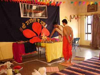 Préparation Pooja